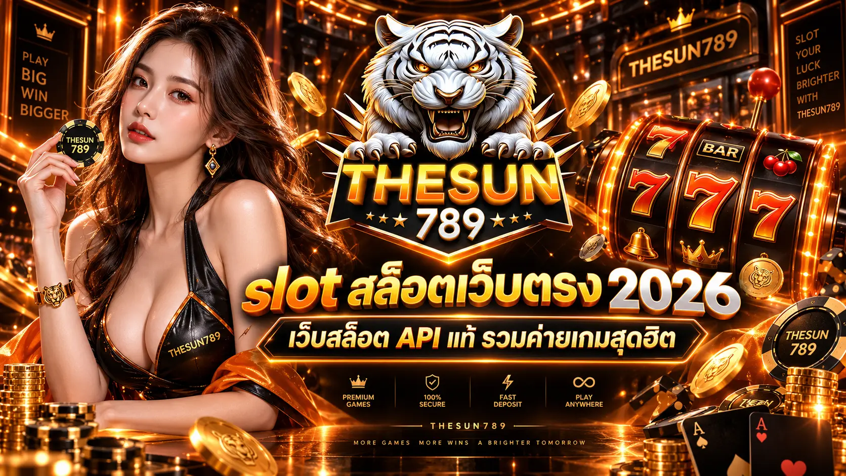 slot thesun789 สล็อตเว็บตรง 2026 เว็บสล็อต API แท้ รวมค่ายเกมสุดฮิต