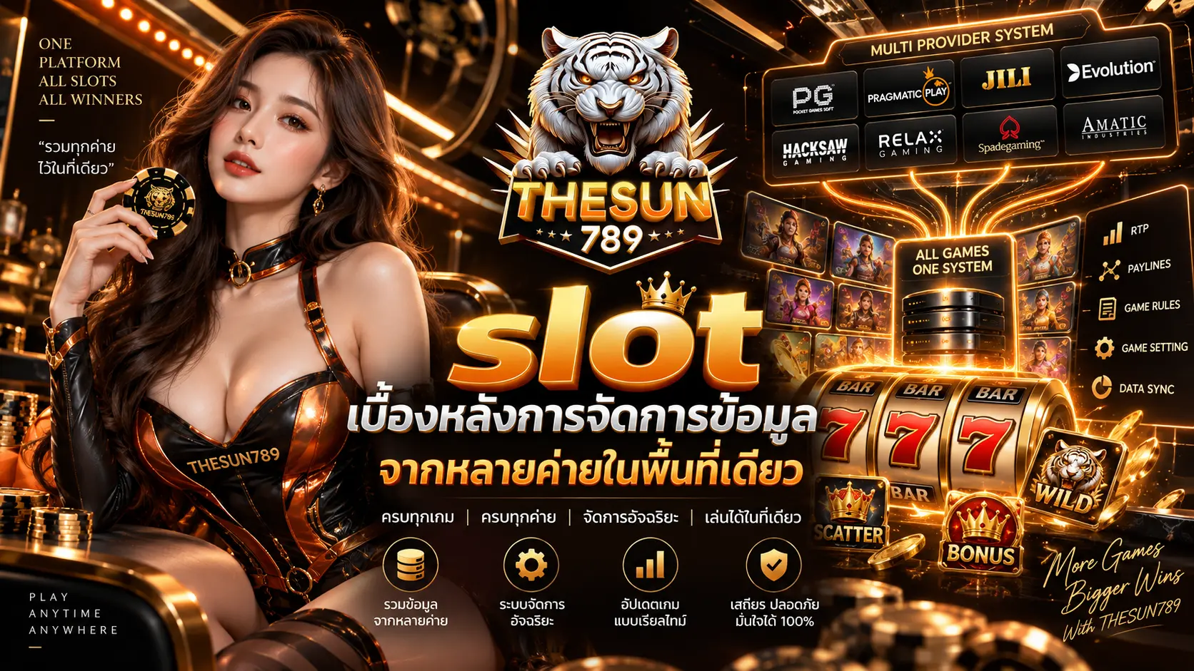 slot thesun789 เบื้องหลังการจัดการข้อมูลจากหลายค่ายในพื้นที่เดียว